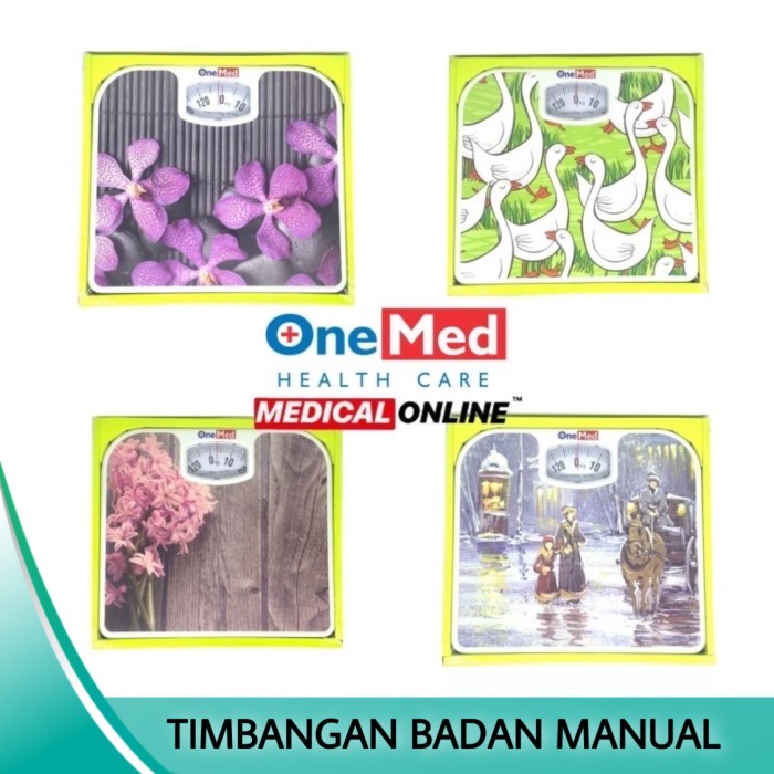 TIMBANGAN BADAN  MANUAL ONEMED 2016 ORIGINAL BODY SCALE TIMBANGAN BADAN MEDICAL ONLINE MEDICALONLINE