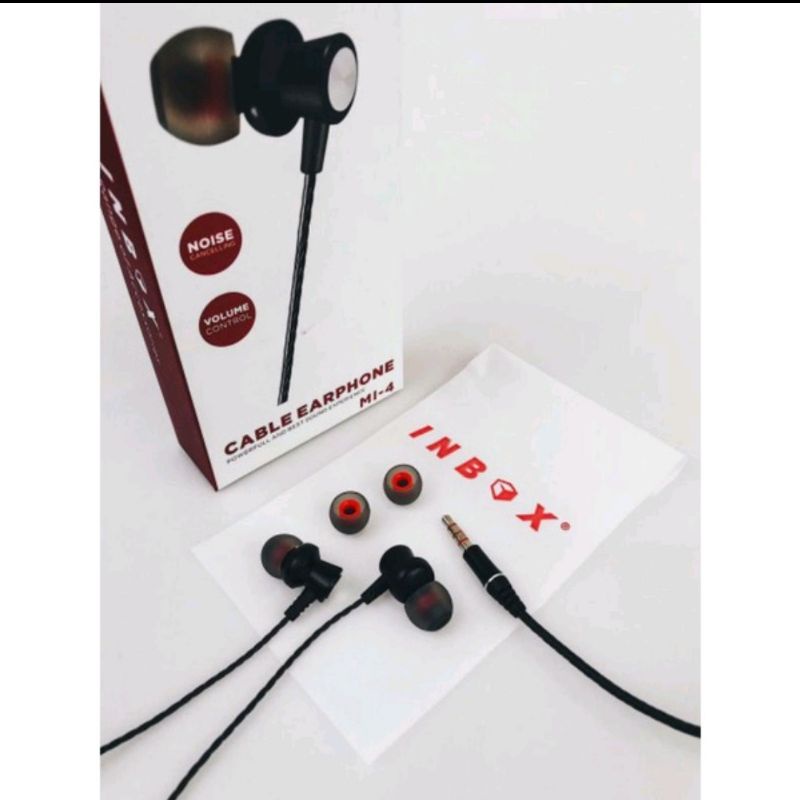 HEADSET HF HANDSFREE INBOX MI-4 STEREO ORIGINAL