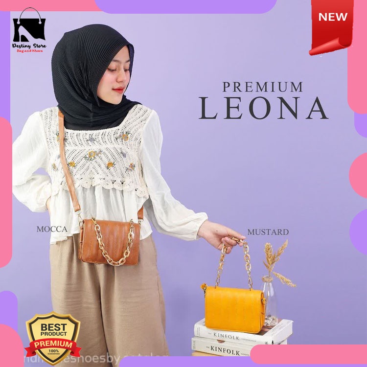 ORIGINAL/TAS PREMIUM LEONA/TAS WANITA/TAS IMPORT SURABAYA