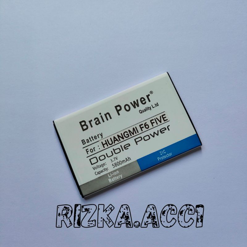 Baterai Batre Huangmi F6 Five Brain Double Power Battery Hp