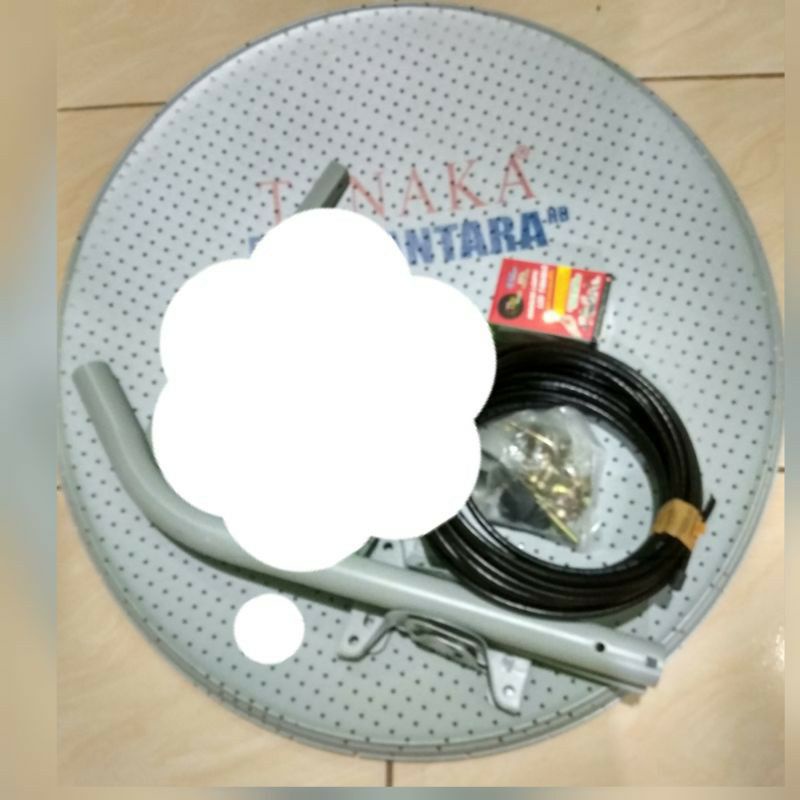 parabola mini Tanaka 65cm parabola kabel+lnb