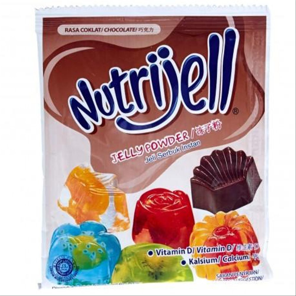 

NUTRIJEL COKLAT JELLY POWDER / AGAR NUTRIJEL COKLAT 20GR