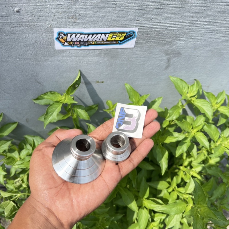 BOS TROMOL  BUSHING DEPAN RCB PNP SKOK NINJA STAINLES NGANJUK HANDMADE 304