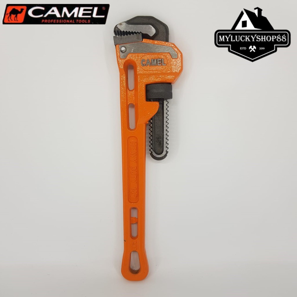 Camel Kunci Pipa 14 Inch Heavy Duty Pipe Wrench 14&quot; HD