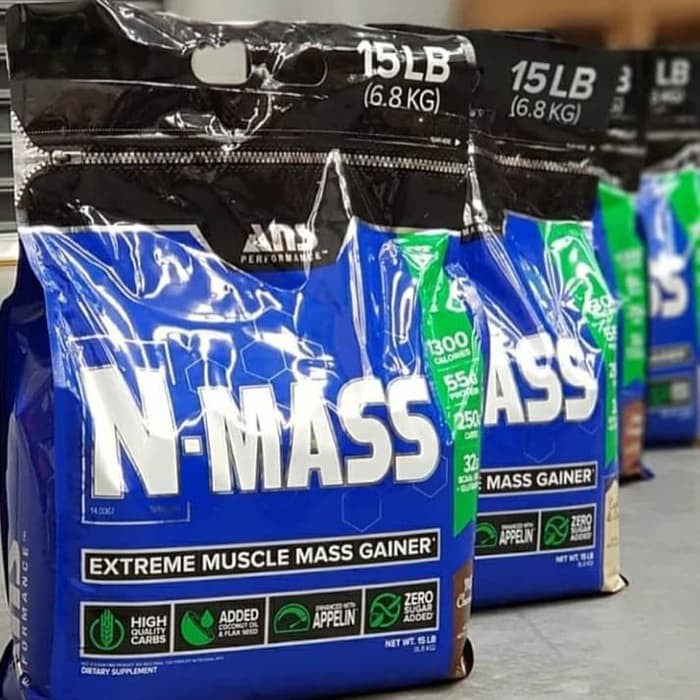 SUPLEMEN FITNESS - ANS N MASS Gainer 15 Lbs MURAH