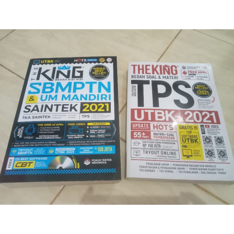 Buku The King TPS dan TKA Saintek 2021