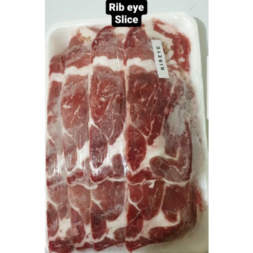 

Rib eye slice 500gram