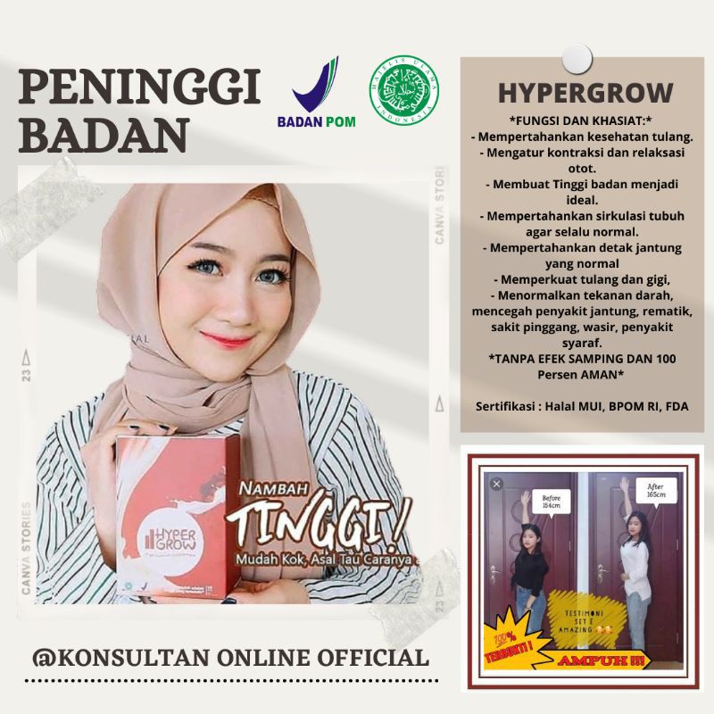 SUSU PENINGGI BADAN AMPUH | SUSU PENINGGI | HYPERGROW