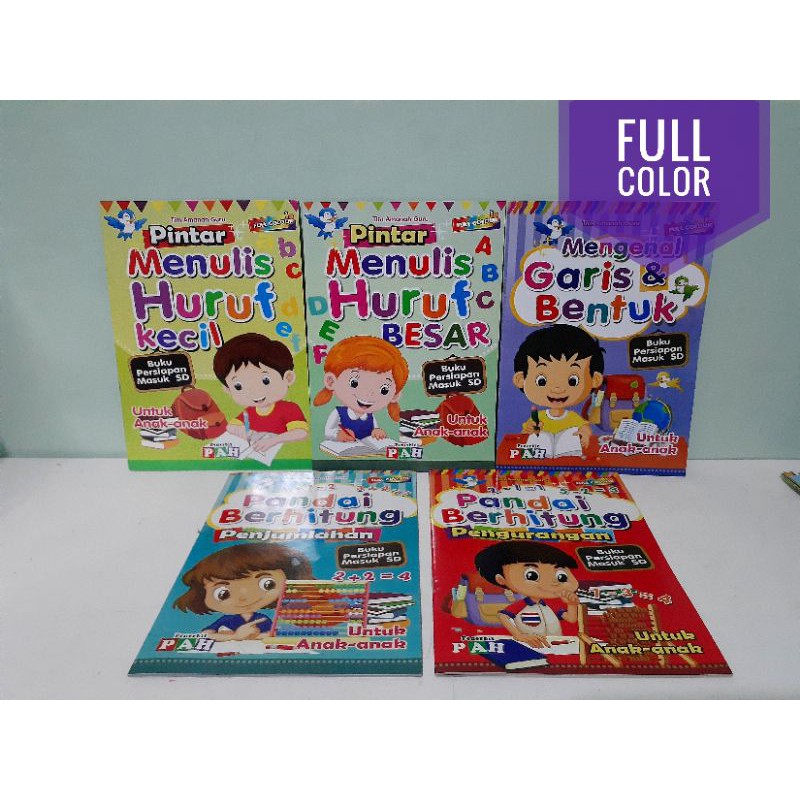 Buku Anak Lancar Menulis dan Berhitung Murah dan Lengkap - Buku PAUD