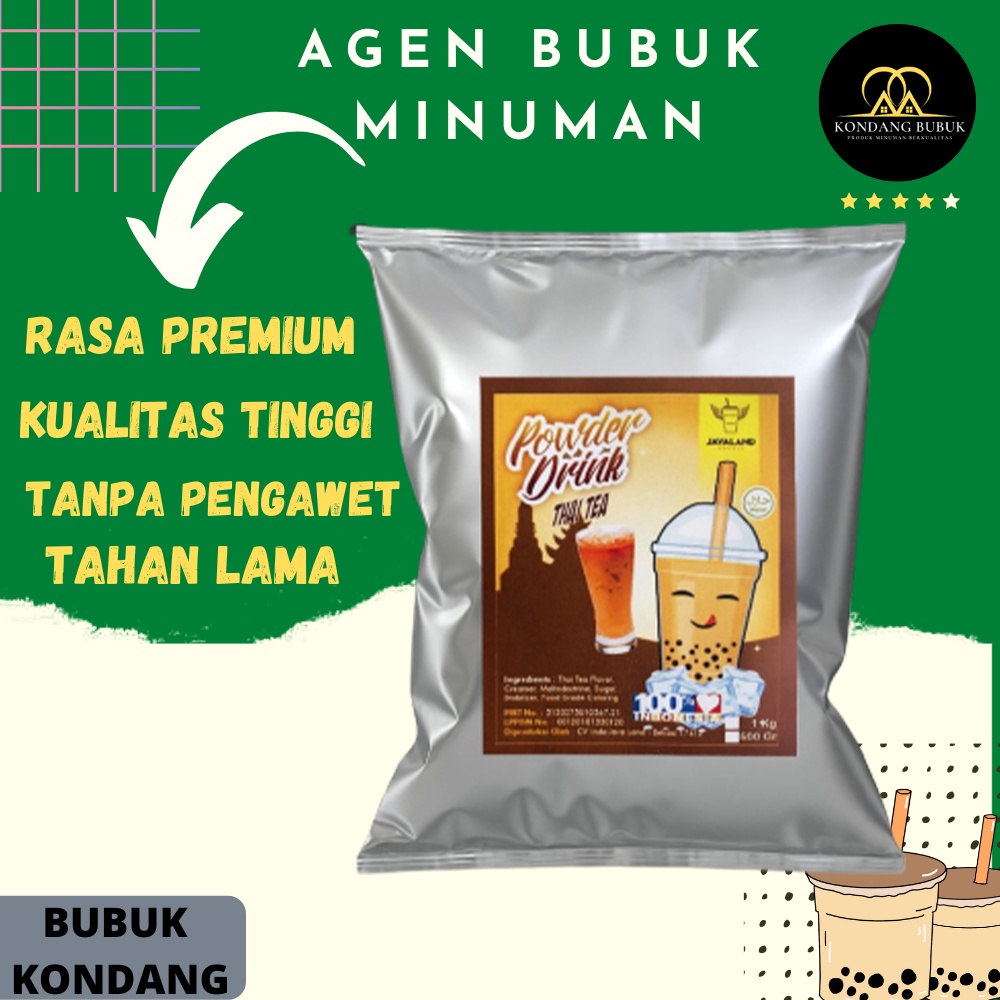 

bubuk minuman rasa thaitea javaland 1kg