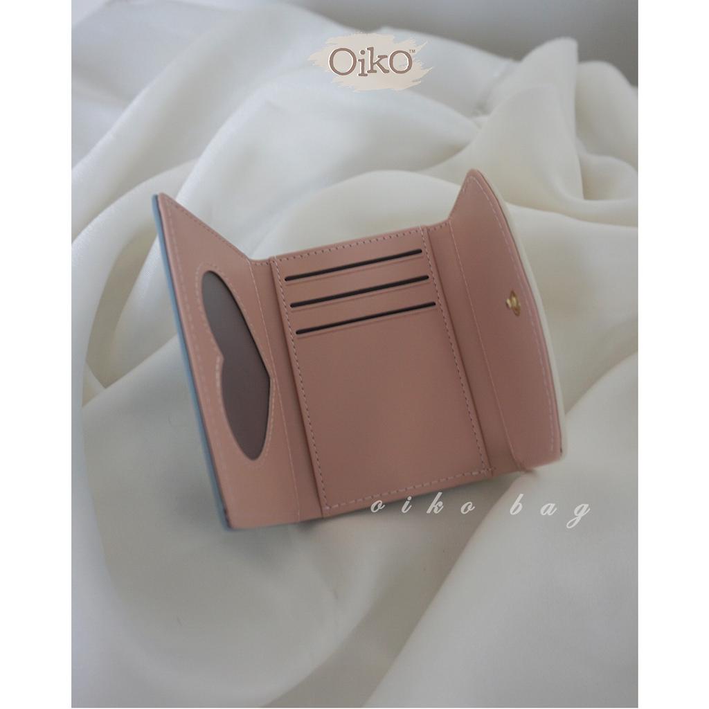 DOMPET WANITA KECIL OIKO RABBIT WALLET / DOMPET LIPAT / CARD HOLDER / DOMPET KARTU / DOMPET LUCU