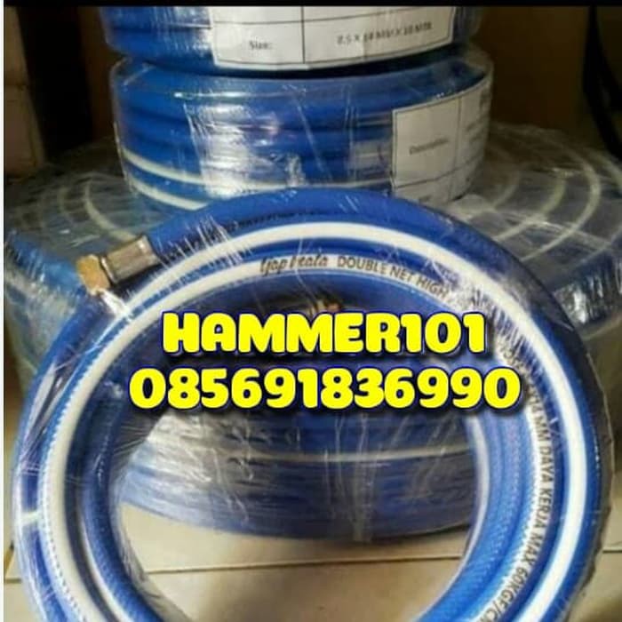Selang Angin Tekanan Tingggi/High Pressure 10 meter tjap mata