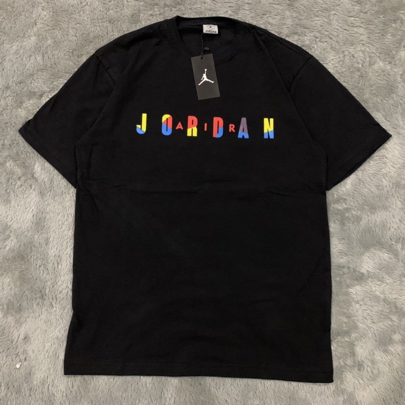 Kaos Tshirt Air Jordan Rainbow Mirror