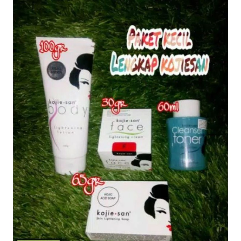 Paket Kojiesan isi 4 ( Sabun + Krim + Toner + Lotion )