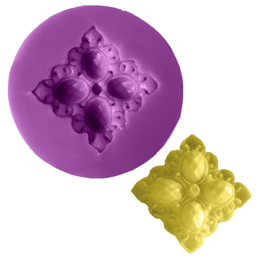 3D Silicon Mold Fondant Cake Decoration - Jewelry Shape #01-06