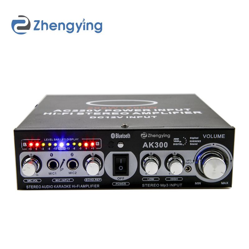 LDZS Audio Bluetooth Amplifier KTV Karaoke 400W - AK300BT - Ampli - Amplifier bluetooth - amplifier 