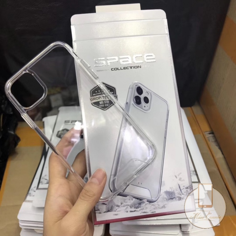 Bumper Case Bahan Akrilik Transparan Untuk Iphone 11 12 13 Pro Max 7 8 Plus Xs Max Xr