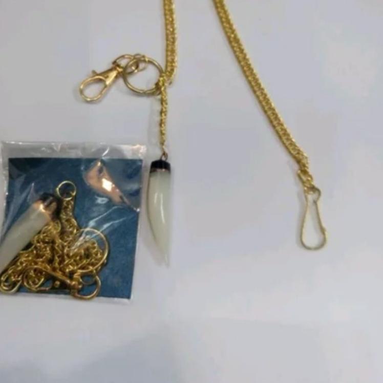 [KODE PRODUK LVJQM7042] rantai kuku macan rakaraki Cak dan Ning adat Surabaya Jawa timuran (stok sel
