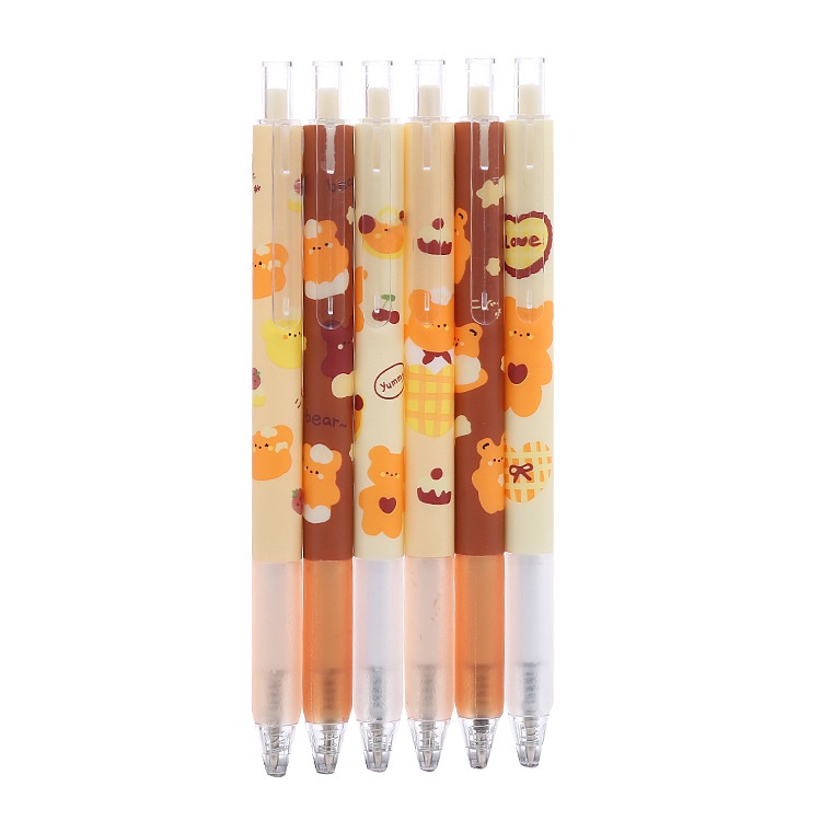 2pcs / Set Pulpen 0.5mm Bentuk Koala Warna-Warni Untuk Sekolah / Kantor