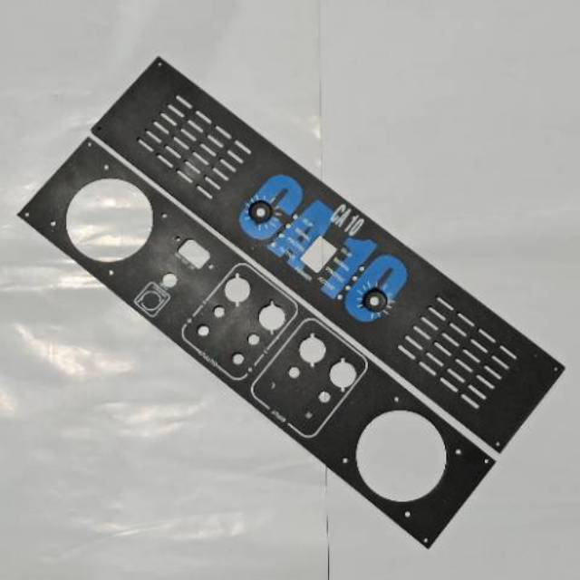Plat Panel Depan Belakang CA10 Power Amplifier Stereo