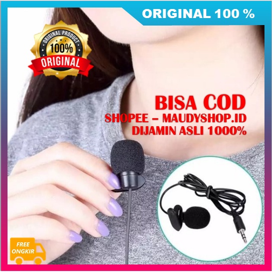 Microphone Youtuber Microphone podcast Microphone Mini ASLI ORI