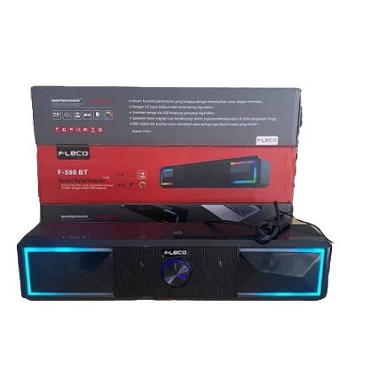 COD Speaker Bluetooth Digital Sound Bar FLECO F-590BT /USB /Speaker Aktif