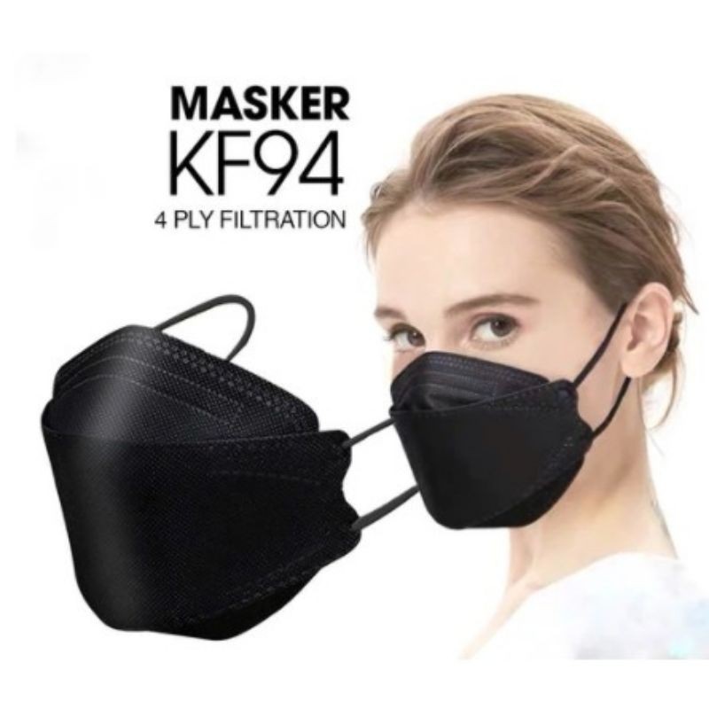 MASKER KF94 4PLY MASKER KOREA MASKER KF 94 ISI 10PCS EARLOOP TEBAL ANTI VIRUS