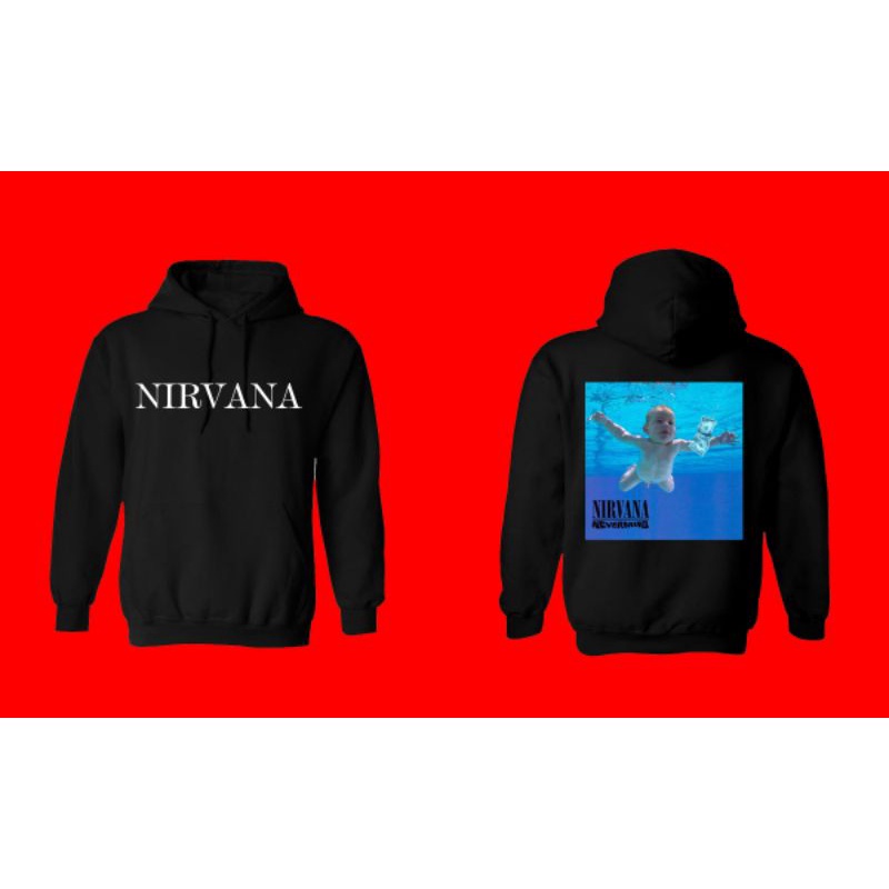 HOODIE BAND//HOODIE JUMPER//HOODIE NIRVANA//NIRVANA NEVERMIND//HOODIE MUSIK