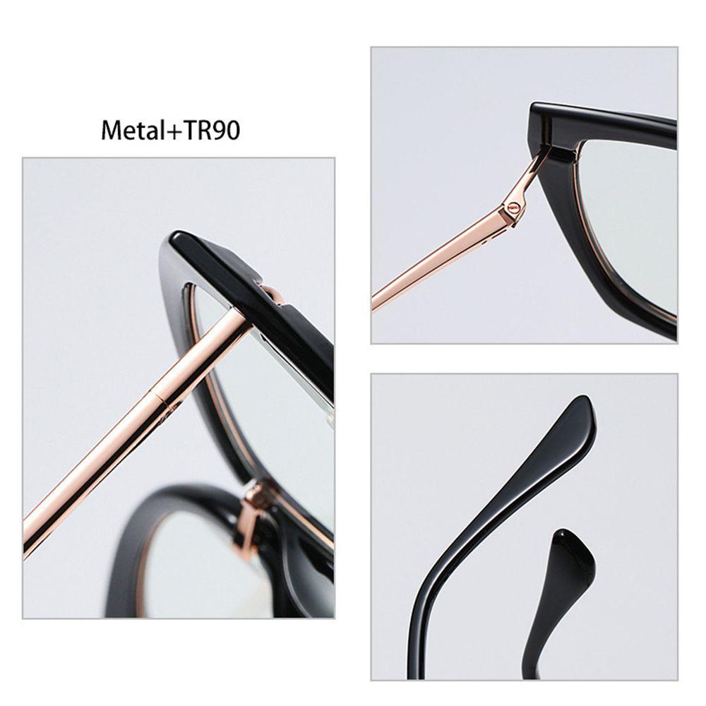 Populer Kacamata Cat Eye Wanita Pria Myopia Glasses Frame Baca Gaming TV/Phones Eyewear Kacamata Komputer