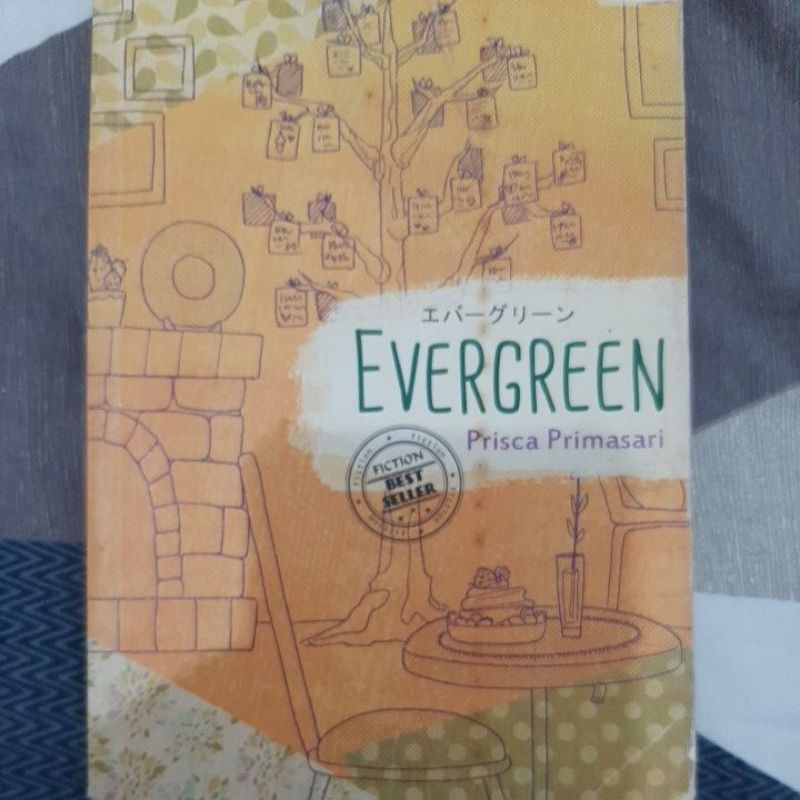 Buku Novel Evergreen - Prisca Primasari