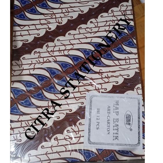 

Model Terheboh Map Batik Folio