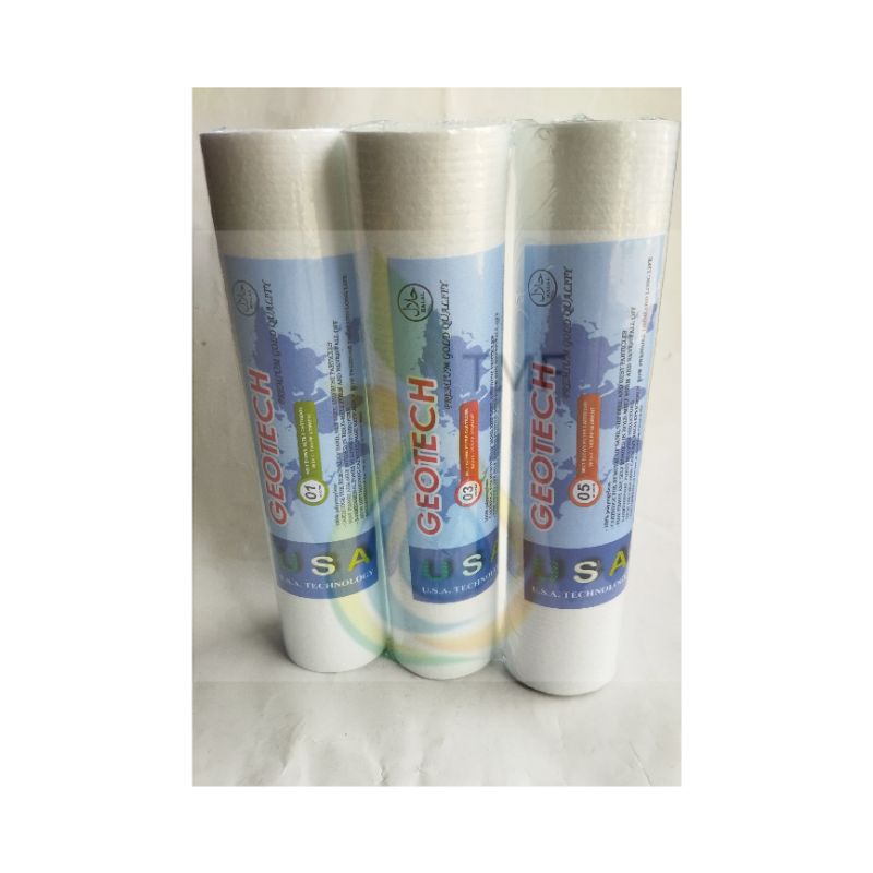 Filter cartridge saringan air PDAM/sumur 10" Geotech 01 iu