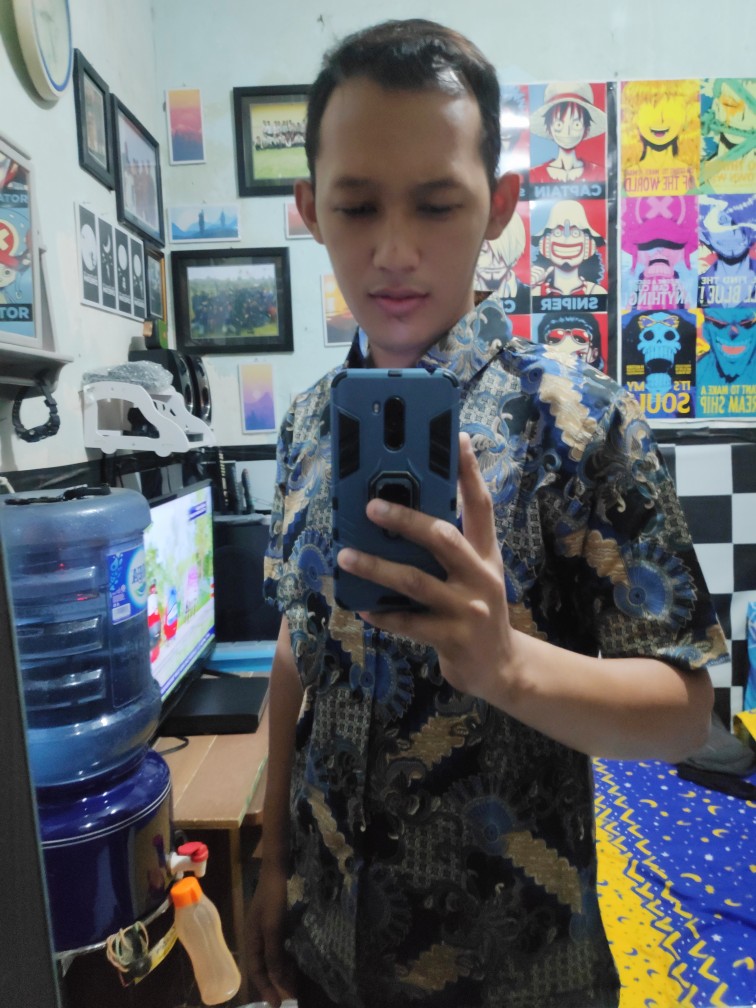 Kemeja Batik Pria Slim Fit Colindion Baju Batik Pria Slim Fit Cs02