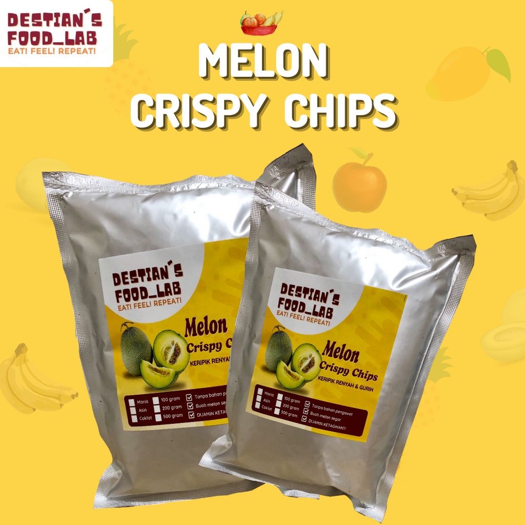

KERIPIK MELON | MELON CRISPY CHIPS ddafoodlab 100gr