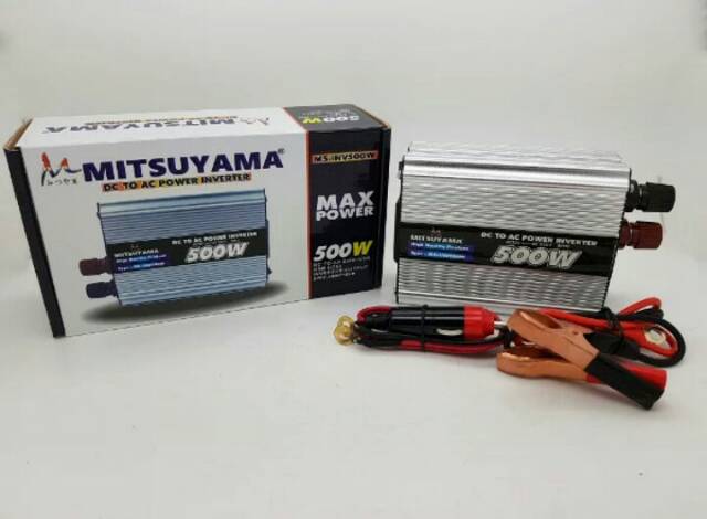 POWER INVERTER DC TO AC MITSHUYAMA 500WAT