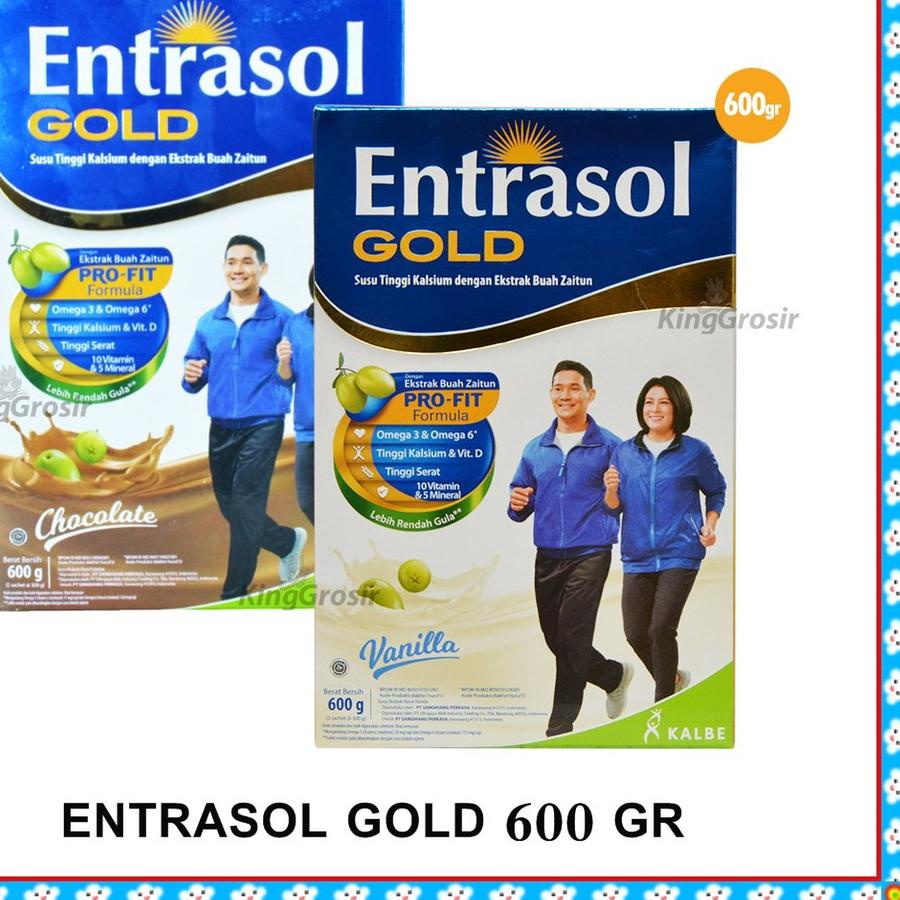 

Hot Sale - Entrasol Gold 600 gr / 700 gr Vanila / Coklat Susu Untuk Lansia ダ