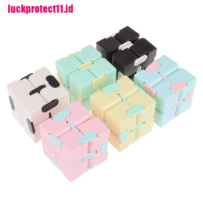 Lucktoy Edc Infinity Cube Ajaib Untuk Menghilangkan Stress / Gelisah