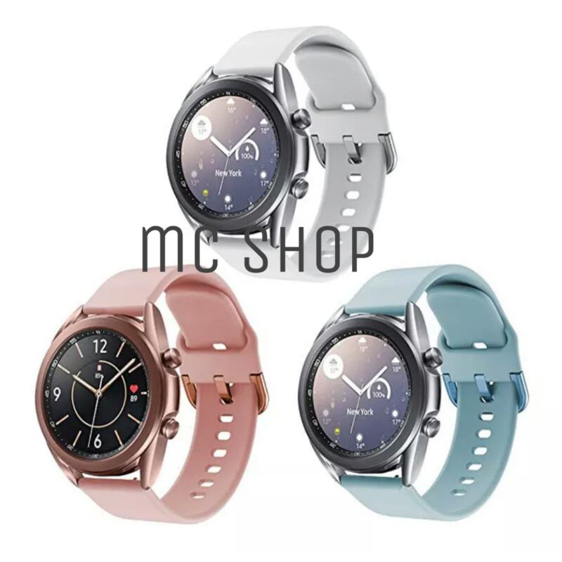 Strap Silikon Smartwatch For watch Samsung Galaxy Watch 3 45MM Band