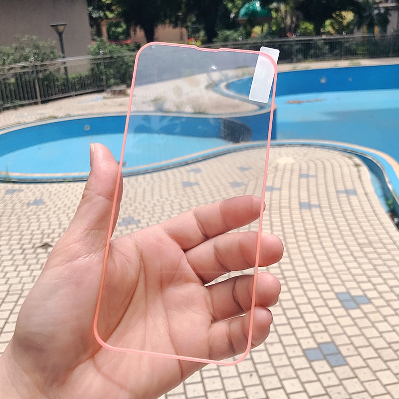 Pelindung Layar Tempered Glass HD Luminous Untuk IPhone 13 12 11 Pro MAX X XR XS MAX 6 6S 7 8 PLUS SE 2020