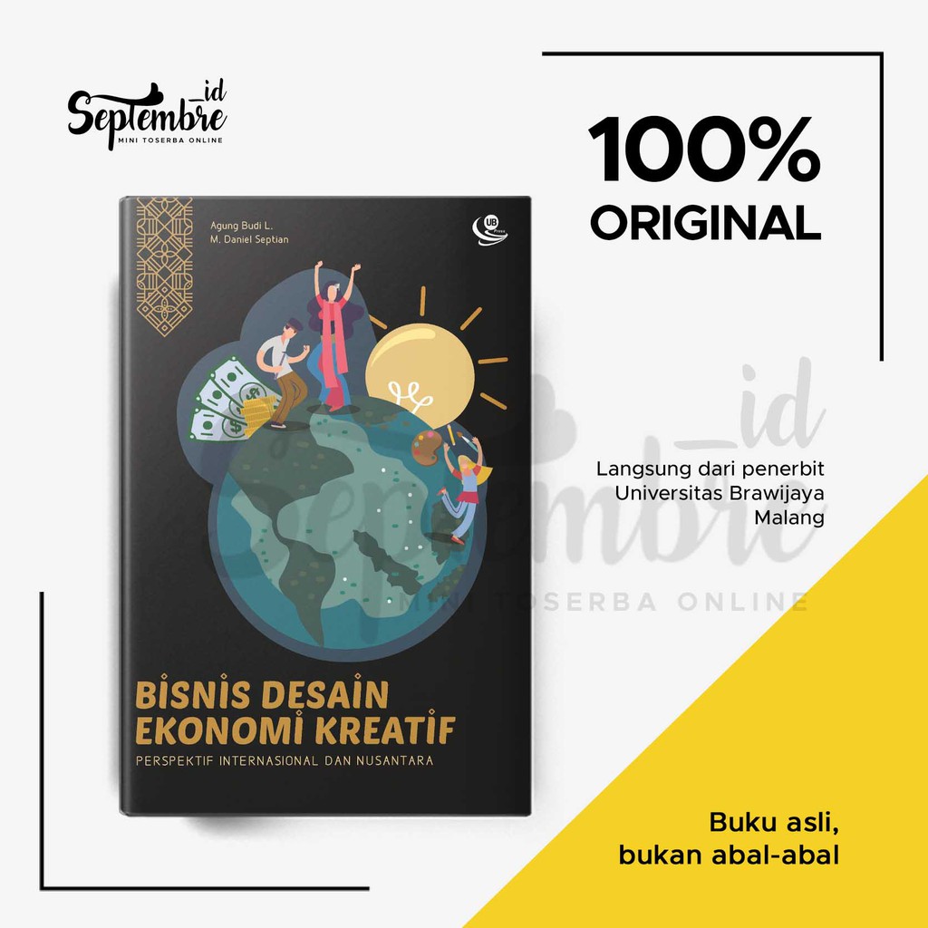 Buku Original Bisnis Desain Ekonomi Kreatif