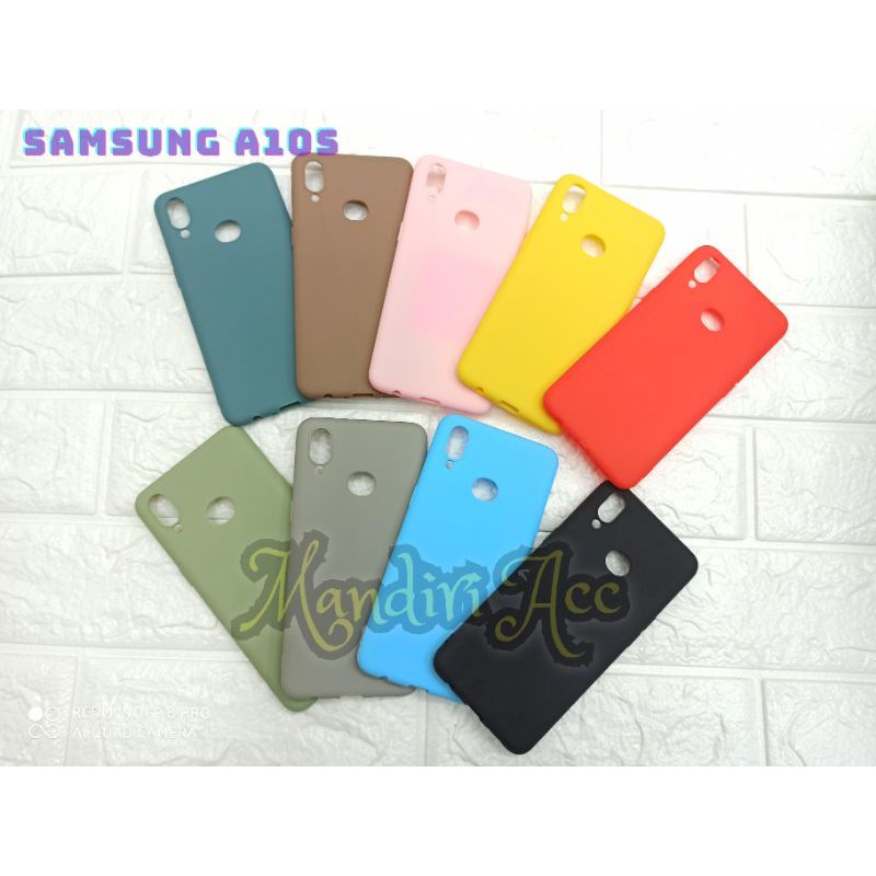SIX CANDY SAMSUNG A10S SOFTCASE WARNA POLOS