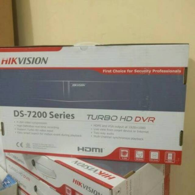 DVR HIKVISION 4CH 5IN1 TURBO HD 2MP garansi 2 tahun hikvision cctv surabaya