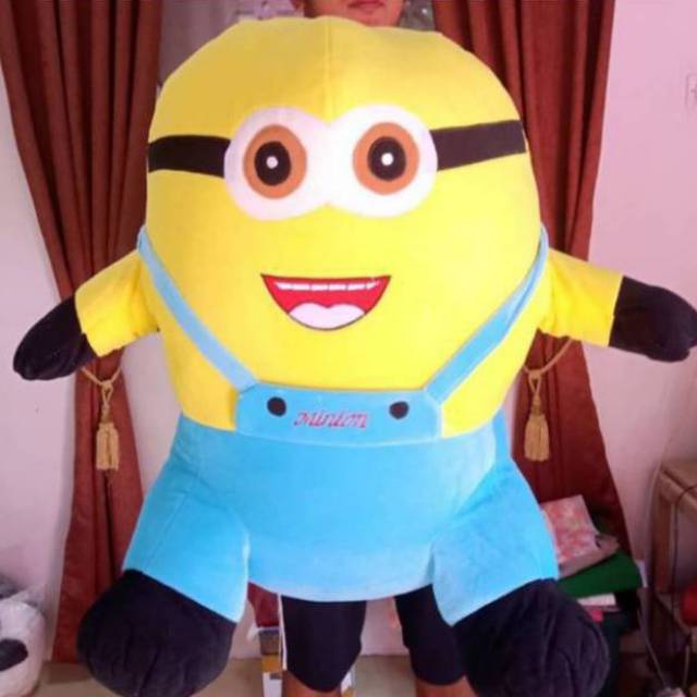 Boneka minion mcd gold happy meal besar jumbo murah