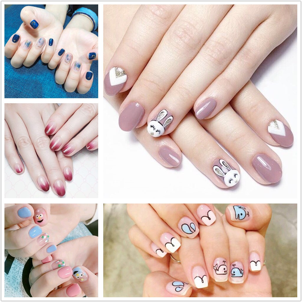 &lt;Jjoygirl&gt;DA Nail sticker motif / sticker kuku / stiker kuku / nail stiker glitter / stripes design