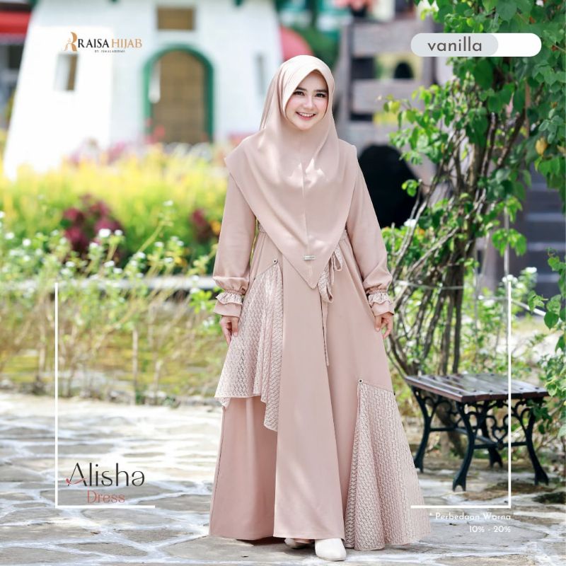 Alisha Dress by Raisa Hijab ll READY STOCK