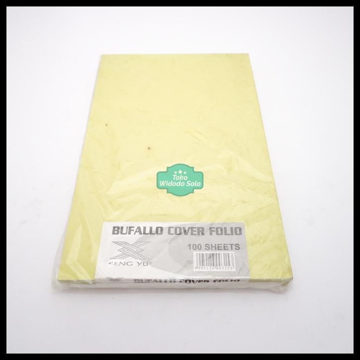 

Kertas Cover Bufallo Folio Hijau Muda Bengyu 1 Pack Isi 100