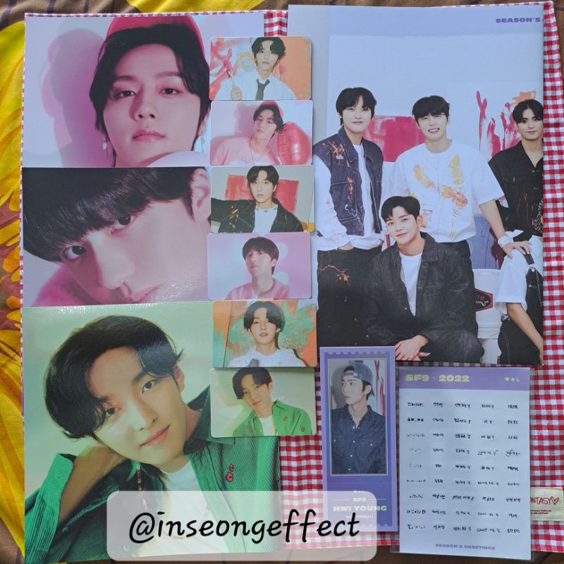 [SHARING] SF9 2022 SG SEASON GREETING