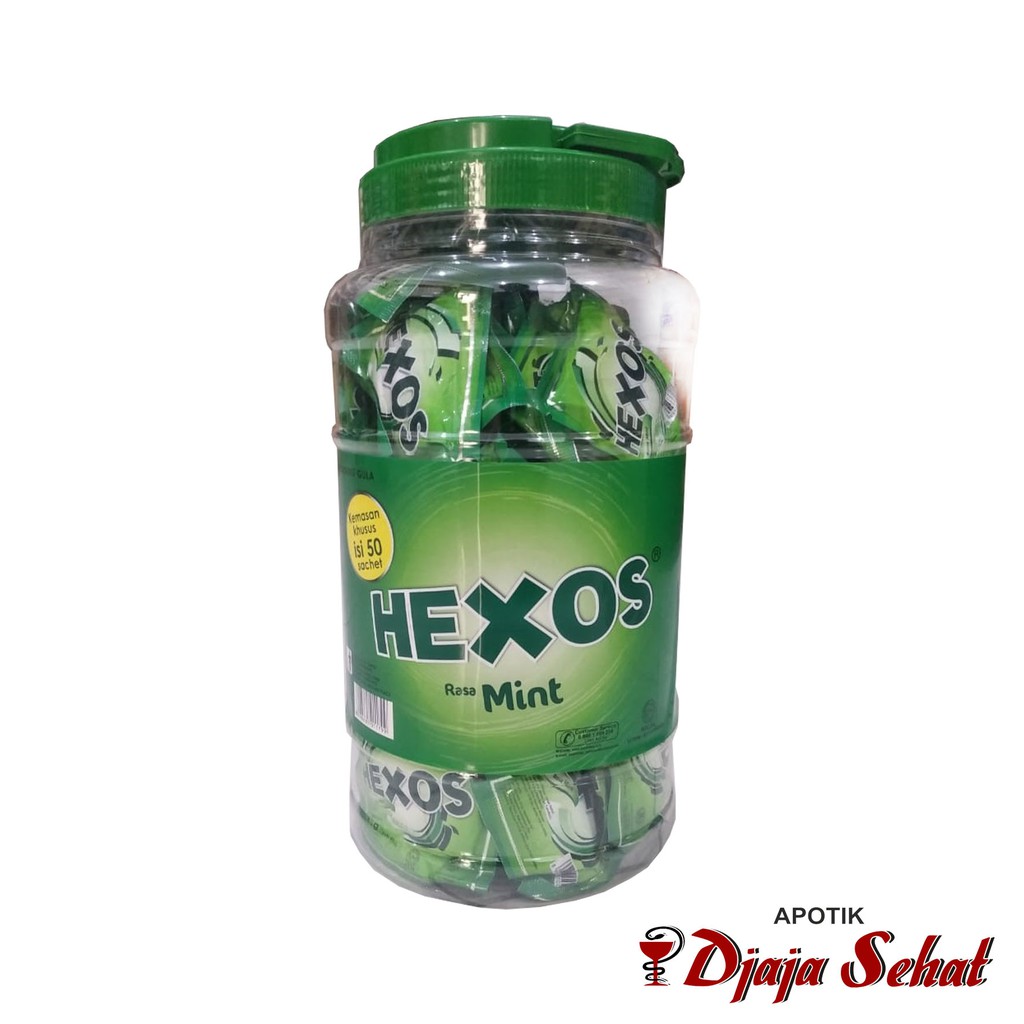 PERMEN HEXOS TOPLES ISI 50 SACHET