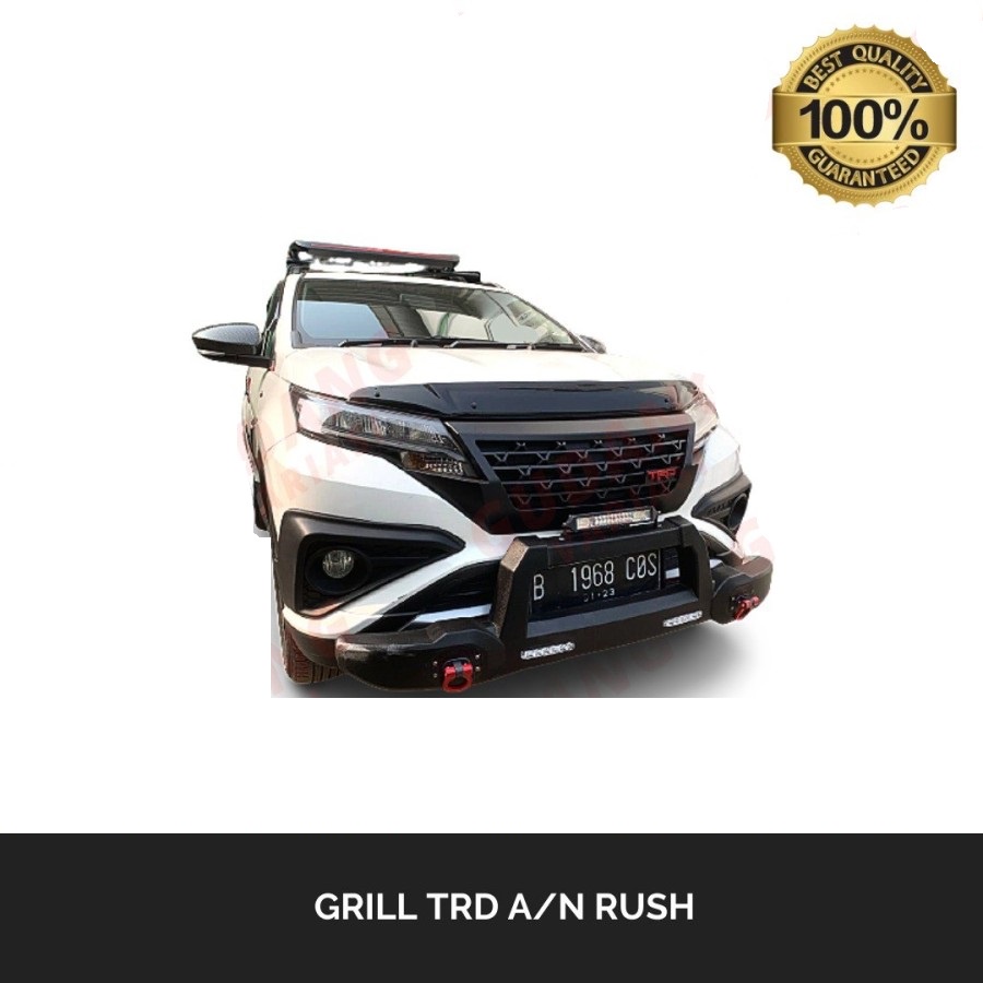 Grill Trd Rush Inject Black Doff