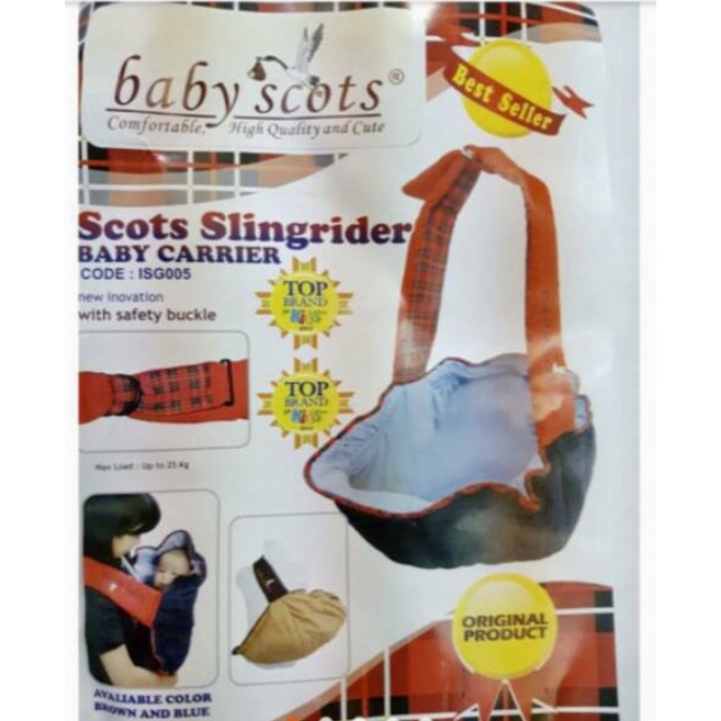 Gendongan Baby Scots (ISG-005)